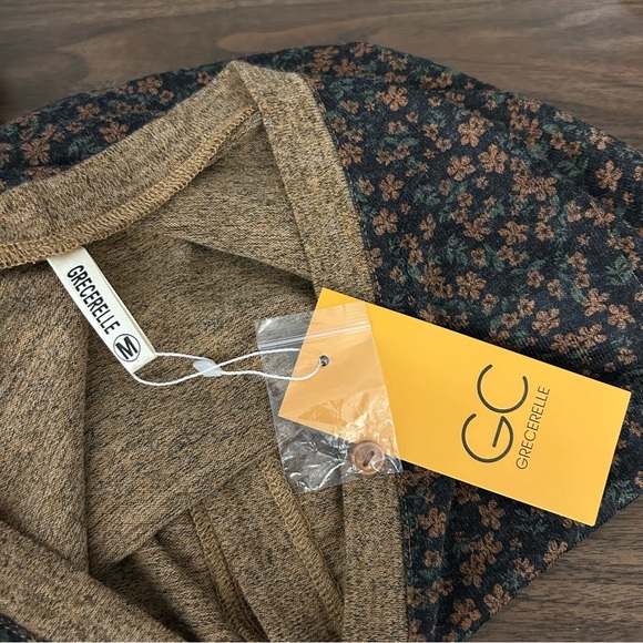 GRECERELLE Women's Long Sleeve Open Front Cardigan Button Down Lightweight - Picture 5 of 12